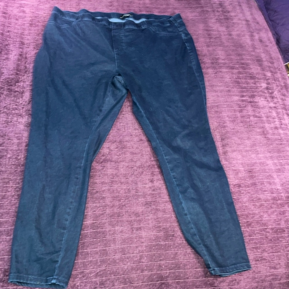 George 3xl Jeggings leggings tights blue in color
